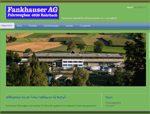 Tablet Screenshot of fankhauser-fahrzeugbau.ch